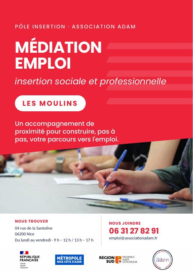 Médiation emploi aux Moulins